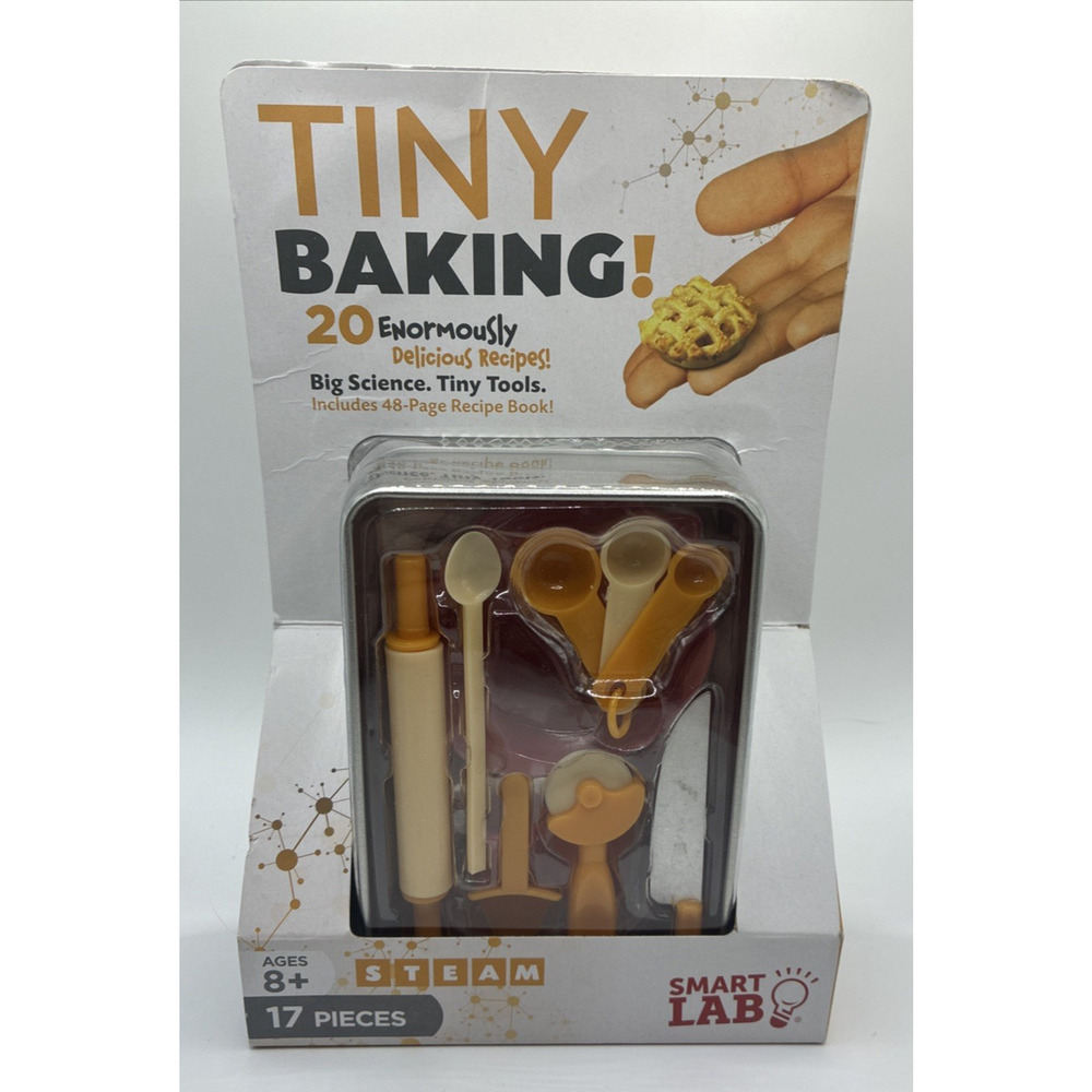 SmartLab Toys TINY Baking with 20 Tiny Recipes Big Science NEW